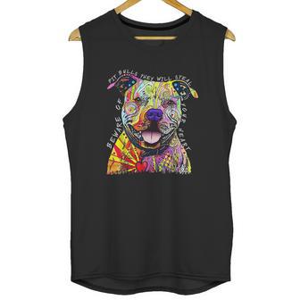 Beware Of Pit Bulls They Will Steal Your Heart Unisex Tank Top | Favorety CA