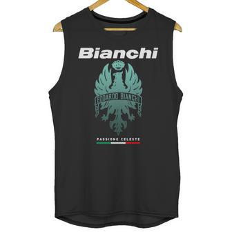 Bianchi Passione Celeste Unisex Tank Top | Favorety CA