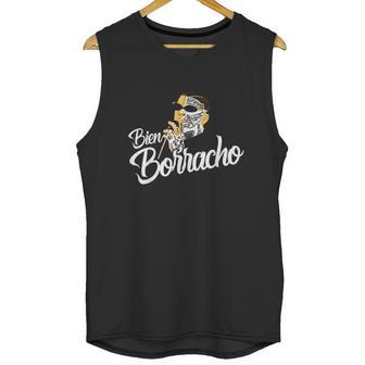 Bien Borracho Urban Trap Bunny Skeleton Unisex Tank Top | Favorety