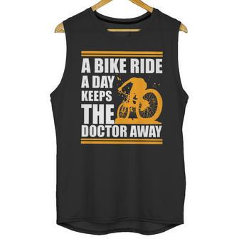 A Bike Ride A Day Keeps The Doctor Away Unisex Tank Top | Favorety UK