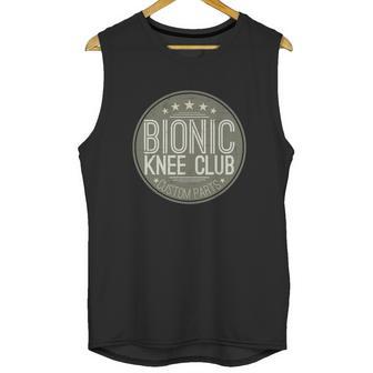 Bionic Knee Replacement Surgery T-Shirt Muscle Joint Unisex Tank Top | Favorety