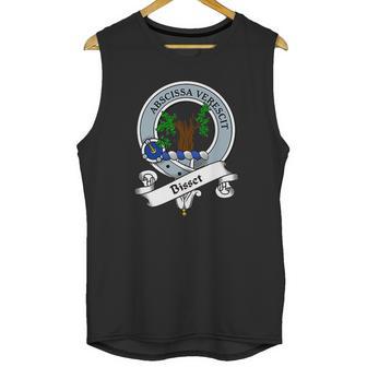 Bisset Clan Badge Scottish Clan Badges Unisex Tank Top | Favorety DE