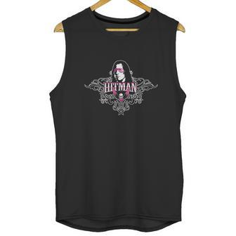 Black Bret Hitman Unisex Tank Top | Favorety UK