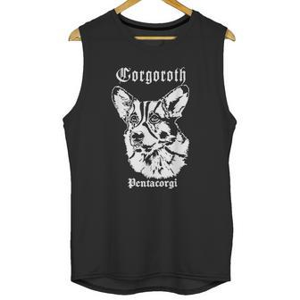 Black Metal Corgi Corgoroth Gorgoroth Unisex Tank Top | Favorety AU