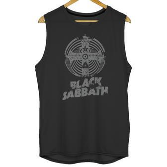 Black Sabbath Paranoid Cross Unisex Tank Top | Favorety UK