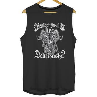 Blackcraft Cute Black Phillip Unisex Tank Top | Favorety CA