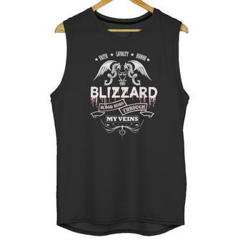 Blizzard Blood Runs Through My Veins - Tshirt For Blizzard Unisex Tank Top | Favorety AU