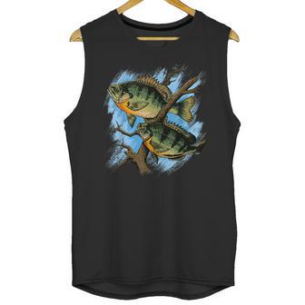 Bluegill Illustration Fishing Unisex Tank Top | Favorety