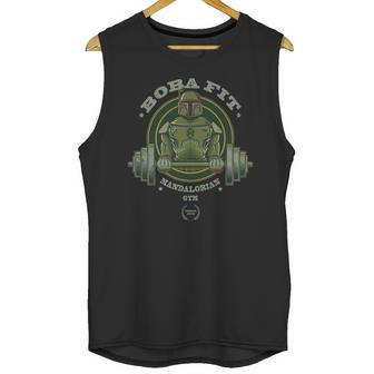 Boba Fit Mandalorian Star War Unisex Tank Top | Favorety CA