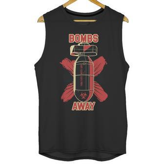 Bombs Away Trash Polka Unisex Tank Top | Favorety AU