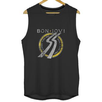 Bon Jovi Slippery When Wet World Tour Unisex Tank Top | Favorety UK