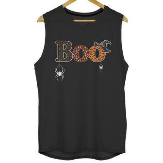 Boo Spiders Witches Logo Unisex Tank Top | Favorety