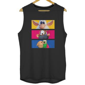 Booba & Friends Eyes Unisex Tank Top | Favorety