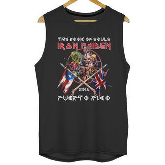 The Book Of Souls Iron Maiden 2016 Puerto Rico T Shirt Unisex Tank Top | Favorety UK