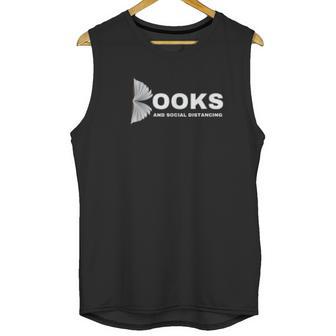 Books And Social Distancing Unisex Tank Top | Favorety AU