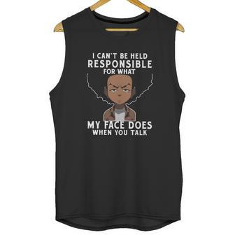 The Boondocks Shirts - My Face Unisex Tank Top | Favorety