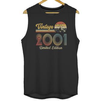 Born In 2001 21 Years Old Gifts Made In 2001 21St Birthday Unisex Tank Top | Favorety