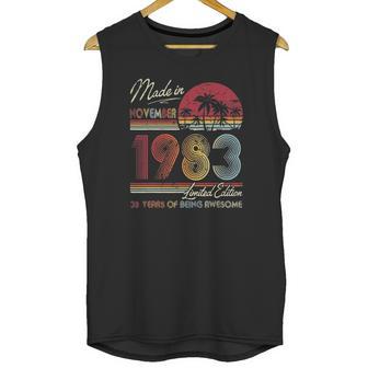 Born November 1983 Birthday Gift Made In 1983 38 Years Old Unisex Tank Top | Favorety AU