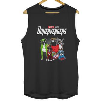 Boxervengers Funny Dog Boxer Unisex Tank Top | Favorety CA