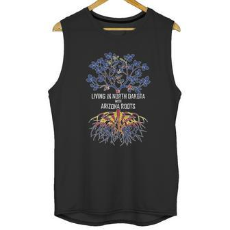 Boy Youth Living In North Dakota With Arizona Roots Unisex Tank Top | Favorety