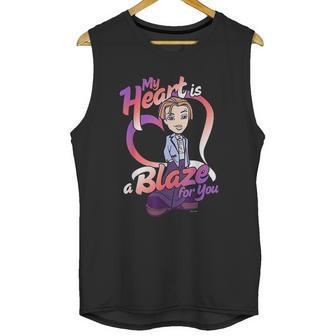 Bratz Cameron Heart Is Ablaze Unisex Tank Top | Favorety