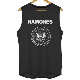 Bravado Mens Ramones Presidential Seal Unisex Tank Top | Favorety