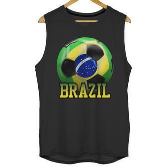 Brazil Soccer Logo Unisex Tank Top | Favorety AU