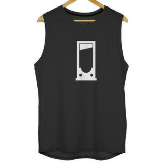 Brazilian Jiu Jitsu Guillotine White Minimalist Unisex Tank Top | Favorety AU