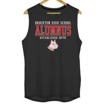 Brockton High School Alumnus Unisex Tank Top | Favorety DE