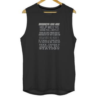 Brooklyn Ninenine Charles Boyle Quote Mashup Unisex Tank Top | Favorety AU