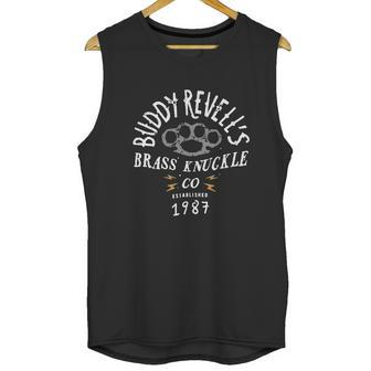 Buddy Revells Brass Knuckle Co Established 1987 Shirt T Shirt Tee Unisex Tank Top | Favorety