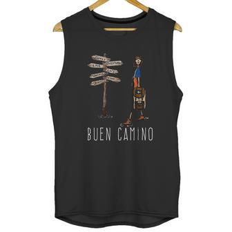 Buen Camino De Santiago Pilgrim Hiking Way Of St James Unisex Tank Top | Favorety UK