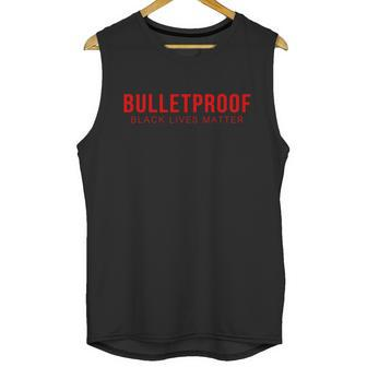 Bulletproof Black Lives Matter Logo Unisex Tank Top | Favorety