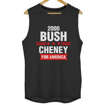 Bush Cheney 2000 Election Campaign Gift Unisex Tank Top | Favorety UK