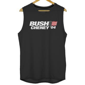 Bush Cheney 2004 Election Campaign Logo Gift Unisex Tank Top | Favorety DE