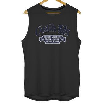 Im The Cabana Boy Bartender Snack Fetcher Towel Grabber Lotion Application Personal Services Unisex Tank Top | Favorety UK