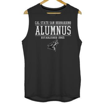 Cal State San Bernardino Alumnus Unisex Tank Top | Favorety UK