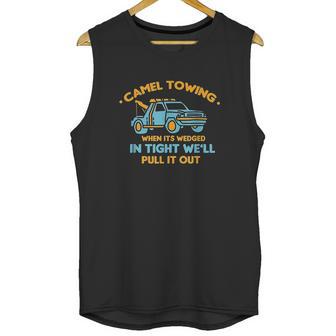 Camel Towing Successfully Pulling Out Unisex Tank Top | Favorety