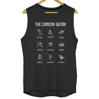 The Camera Sutra Funny Photographer Poses Photography Unisex Tank Top | Favorety AU