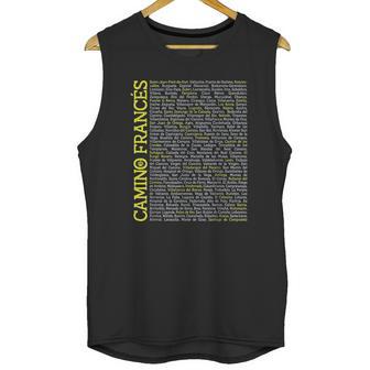 Camino De Santiago Pilgrim Way Of Saint James Stages Gift Unisex Tank Top | Favorety UK