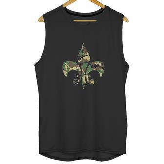 Camo New Orleans Nola Style Vintage Unisex Tank Top | Favorety