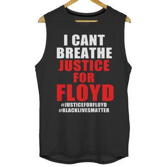 I Cant Breathe Justice For Floyd Unisex Tank Top | Favorety