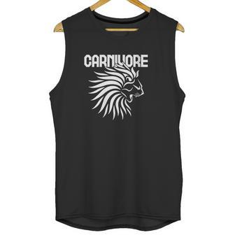 Carnivore Lion Meat Eater Unisex Tank Top | Favorety UK