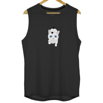 Cat Lucky Japanese Maneki Neko Funny Cute Koji Unisex Tank Top | Favorety UK