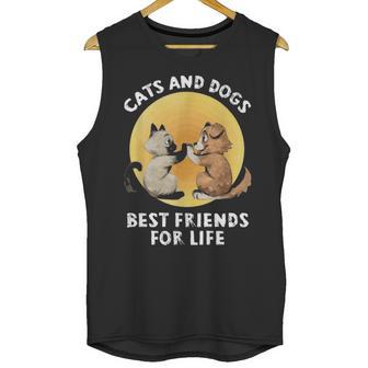 Cats And Dogs Best Friend For Life Unisex Tank Top | Favorety CA