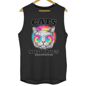 Cats Not Drugs Ok Sometimes Drugs Unisex Tank Top | Favorety AU