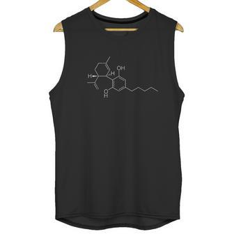 Cbd Molecule 420 Thc Cannabis Kush Blunt Joint Bong Unisex Tank Top | Favorety DE