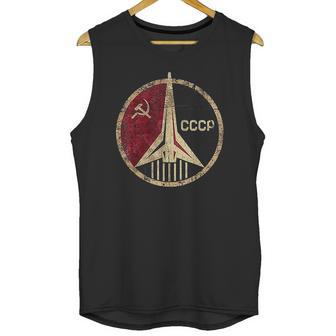 Cccp Original Russia Space Program Gift Unisex Tank Top | Favorety AU