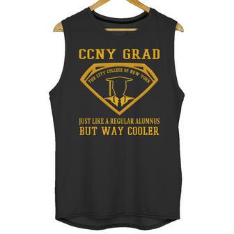 Ccny Grad Just Like A Regular Alumnus But Way Cooler Unisex Tank Top | Favorety UK