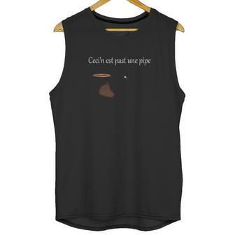 Ceci Nest Pas Une Pipe Unisex Tank Top | Favorety